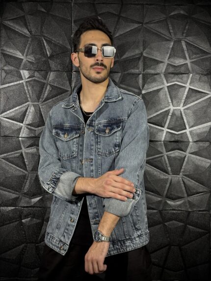 کت لی ترک آبی تیره